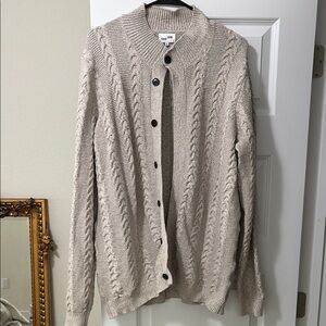 Cable Knit Beige Sweater